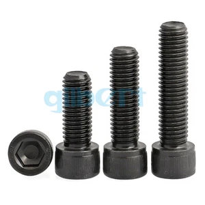 M3 M4 M5 M6 M8 12.9 Carbon Steel DIN912 Hex Socket Head Cap Allen Bolt Screw - Picture 1 of 38