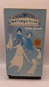 Vhs Children Education Little Hands Songs Games& Stories Pre-Schoolers 1986 RARE - Imagen 1 de 3