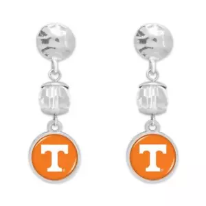 Tennessee Volunteers Ivy Crystal Silver Earrings Jewelry Gift UT - Picture 1 of 1