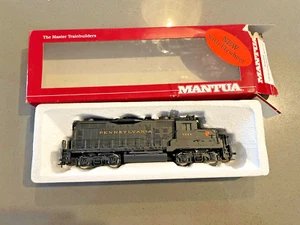 MANTUA HO SCALE BLACK PRR PENNSYLVANIA GP20 CLASS DIESEL LOCO #3299 - Picture 1 of 10