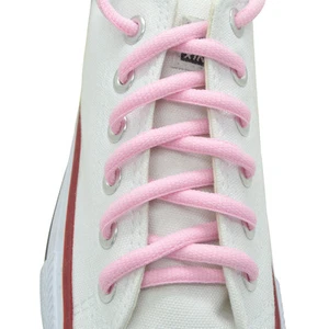 Oval 45" Sport Athletic Sneakers Strings "Light Pink" Shoelaces - Picture 1 of 4