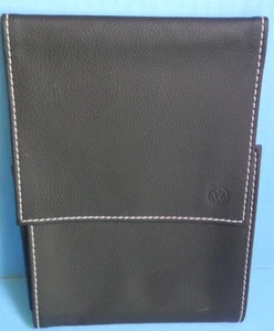 VOLKSWAGEN LEATHER CASE FOR OWNERS MANUAL OPERATORS GUIDE USER GUIDE - Picture 1 of 2