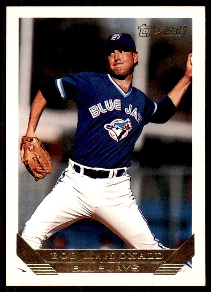 1993 Topps Gold Bob MacDonald Baseball Cards #427 - Image 1 of 2