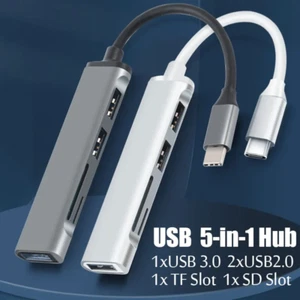 USB 3.0 USB 2.0 TF/SD 5 Port Multi Splitter OTG für Lenovo Aluminiumlegierung USB - Bild 1 von 7