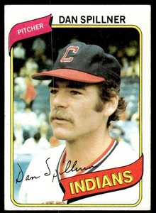 1980 Topps Dan Spillner Cleveland Indians #38