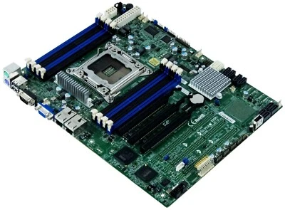 Motherboard Supermicro X9SRI LGA2011 8xDDR3 Pci-E 10xSATA ATX 305mm x 244mm - Image 1 of 2