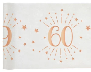 Tischläufer Tischband Vlies 60 rosegold 5mx30cm Tisch Geburtstagsdeko Party  - Bild 1 von 2