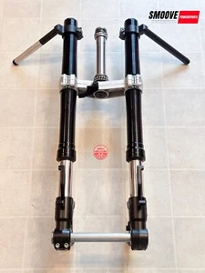 2019-2025 KAWASAKI NINJA ZX6R FRONT FORKS FORK SHOCK SUSPENSION W/ CLIP ON SET - Picture 1 of 15