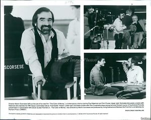 1986 Paul Newman Acteur Martin Scorsese Dir. Photo The Color Of Money Movies 8X10