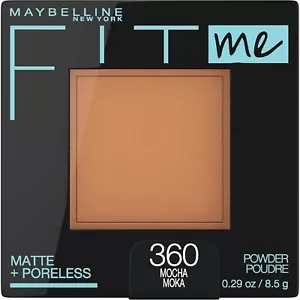 Maquillaje en polvo Maybelline New York Fit Me mate + sin poros, #360-Mocha - Imagen 1 de 7