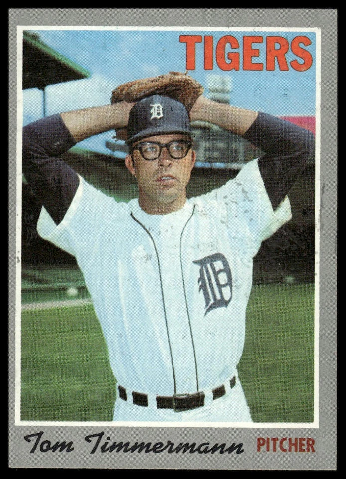 1970 Topps #554 Tom Timmermann - Image 1 of 2