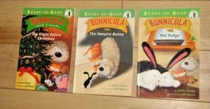 BUNNICULA von James Howe 3 Bücher Angst vor Weihnachten - Vampirhase - heißer Fudge - Bild 1 von 4