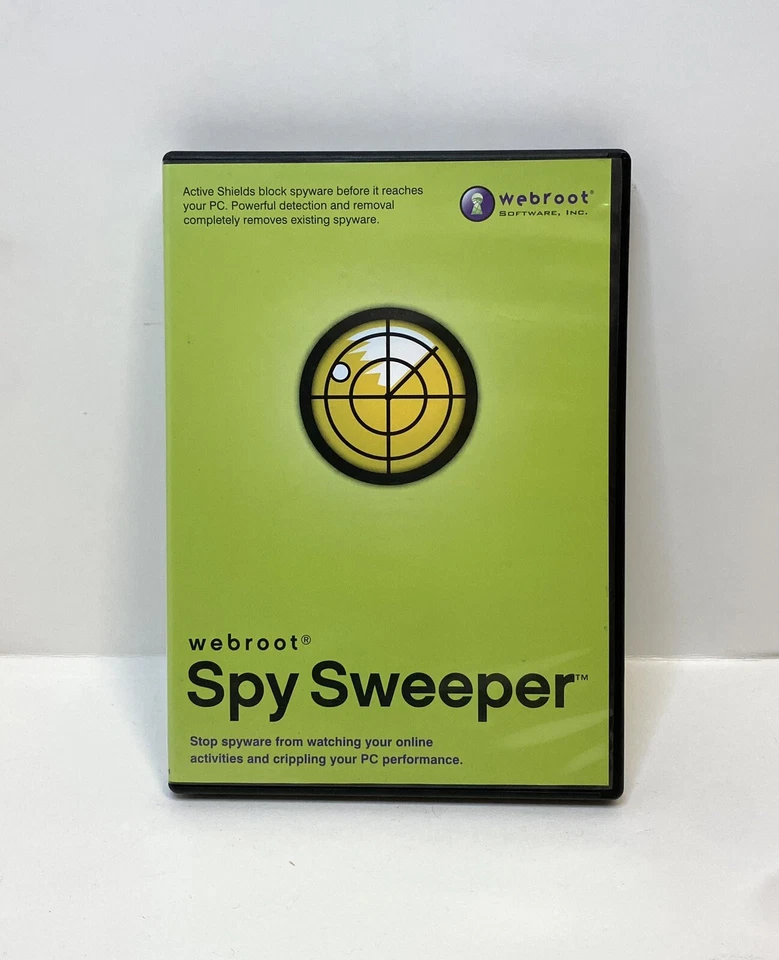 Webroot Software Spy Sweeper Windows 98, 2000, XP, MC With Key - Image 1 of 2