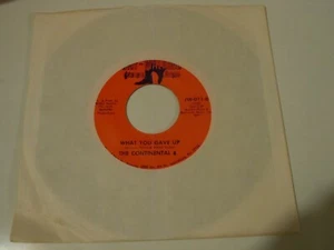 The Continental 4 What You Gave Up 45 on Jay Walking Soul - Picture 1 of 2