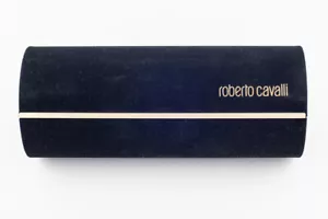 Roberto Cavalli Schwarz Brille Sonnenbrille Hartschalenetui Medium mit Tuch - Bild 1 von 1