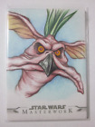 Vm 2021 Star Wars Masterwork Erik Maell Sketch Card Salacious Crumb Topps