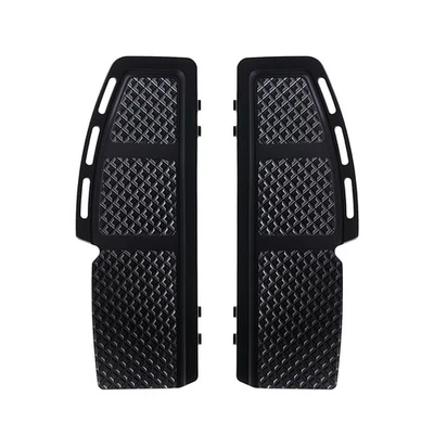 Tableros de piso negros corte diamante para Harley Touring Road King FLHR FLTRX FLHX Foto 1 de 4