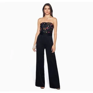 NWT Ramy Brook Johanna Jumpsuit Black Size 00 *see description* - Picture 1 of 10