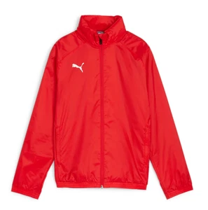 Puma Boys Girls TeamGOAL All Weather Rain Jacket Junior Coat Wind Stopper - Picture 1 of 2