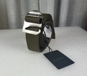 FILSON TOGIAK BELT ONE SIZE BRONZE NWT - Picture 1 of 7