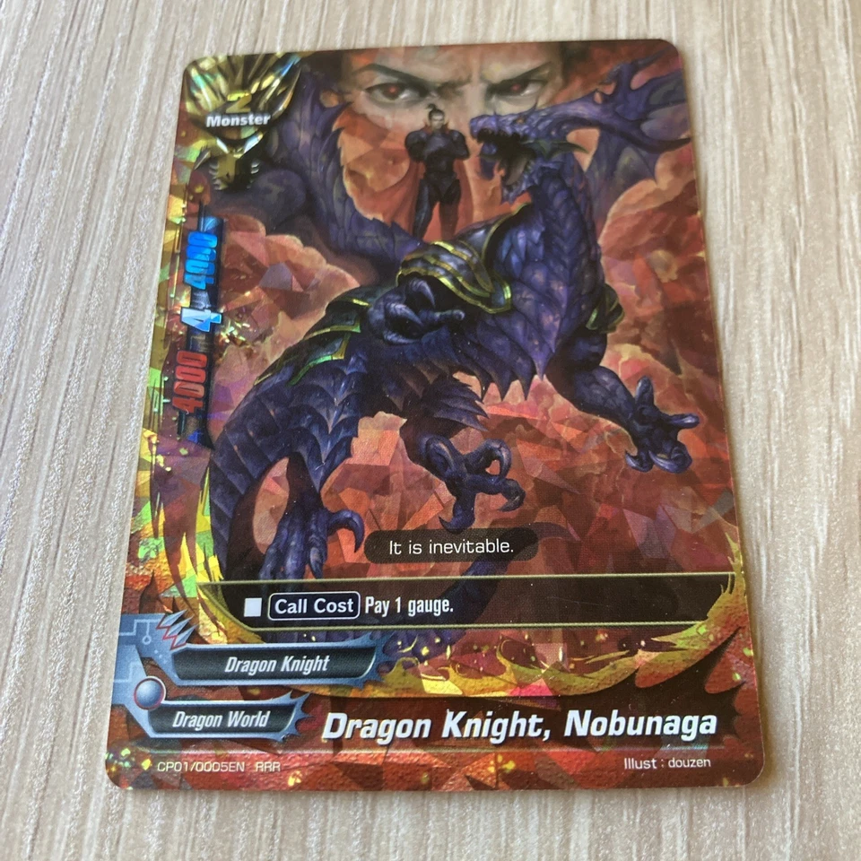 Dragon Knight, Nobunaga - CP01-0005EN RRR -  Future Card Buddyfight - image 1 of 1