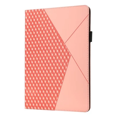 Folio Cube Pattern Leather Auto Smart Sleep/Wake Stand Case Cover For Apple iPad - Image 1 of 4
