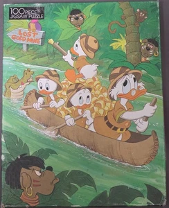 Vintage 1986 Disney's Duck Tales 100 pc. Puzzle SEALED - Picture 1 of 4