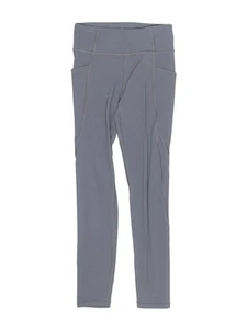 Athleta Girls Gray Active Pants 8 - Picture 1 of 2