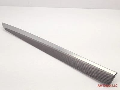 2011 BMW 535i 528i 550i F10 guarnição de porta traseira direita alumínio hexágono 51428050166 - Imagem 1 de 4