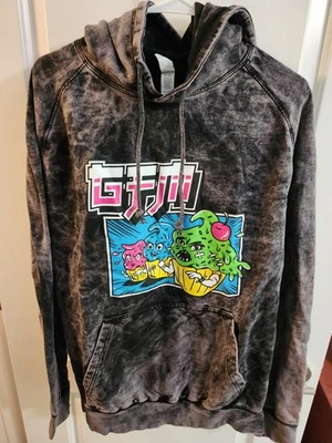 Unisex GFM Dorado Banda de Incienso y Mirra Pullover Sudadera con Capucha Gris Grande Foto 1 de 3