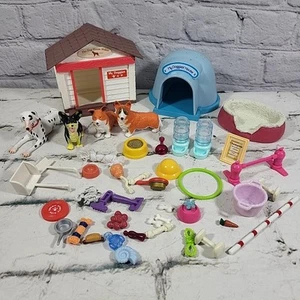 Keenway Dog Academy Playset Pieces Dogs Accessories Large Lot Corgies Toys House - Picture 1 of 8