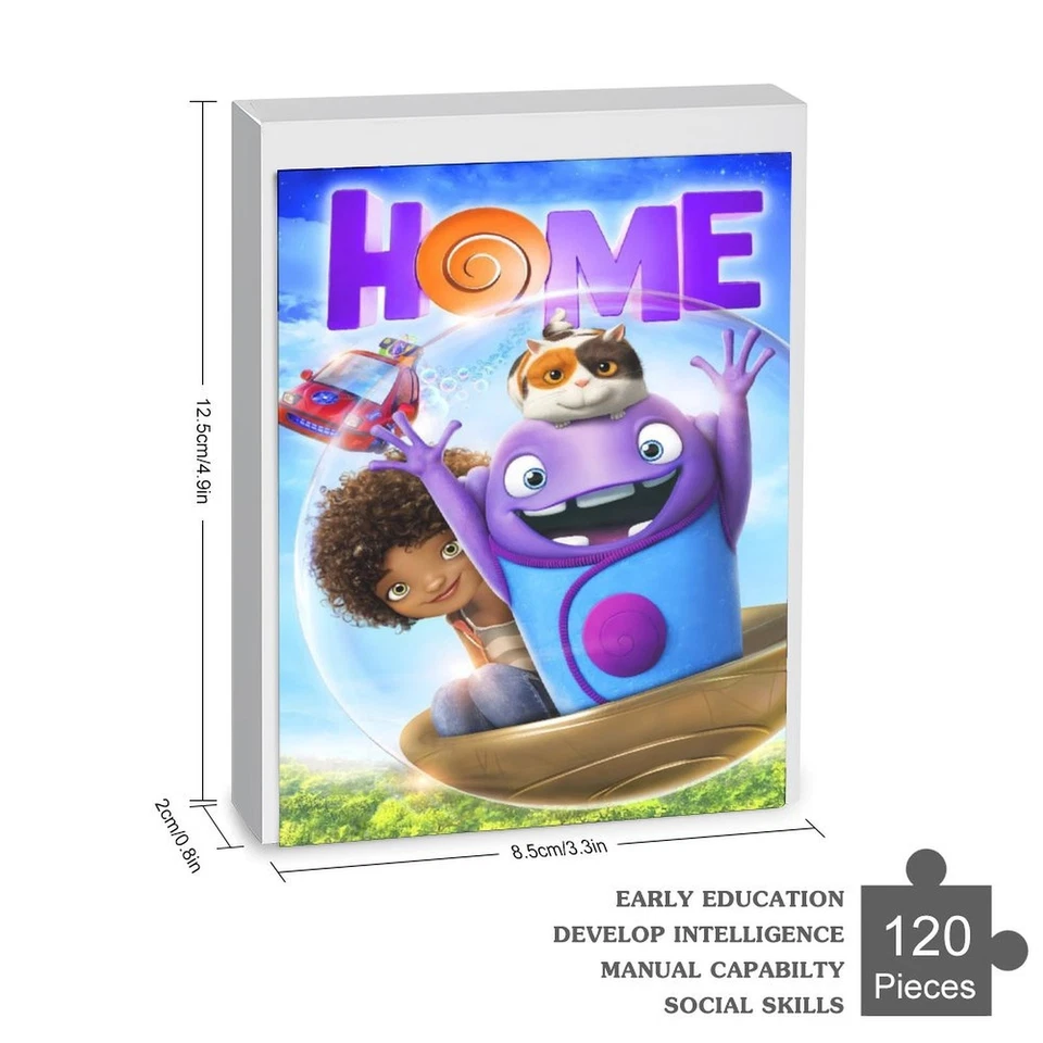 Home Jigsaw Puzzle 120 Pieces Gift for Birthday Holiday - Image 1 of 1