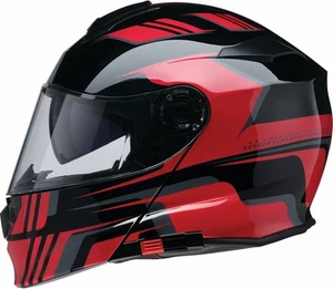 Z1R Solaris 2.0 Slater Modular Helmet XL Black/Red 0100-2455 - Picture 1 of 4