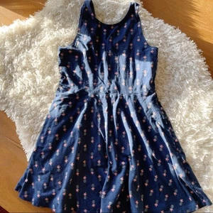 Old Navy pineapple summer casual dress kids girls size medium M - Picture 1 of 8