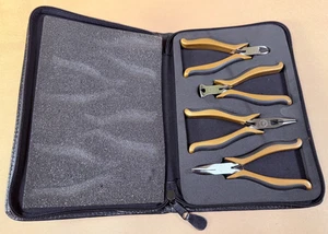 NICE Craftsman Professional 4pc Mini Precision Pliers Set 45675 Nipper Cutter - Picture 1 of 15