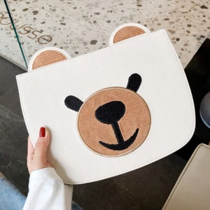 Kids Shockproof Cartoon Bear Case For iPad Air Mini 1 2 3 4 5 6 Pro Stand Cover - Picture 1 of 18