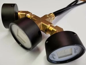 GREEN Q3 LED BOAT DRAIN PLUG LIGHT UP TO 24000 LUMENS UNDERWATER TRANSOM LED - Picture 1 of 12