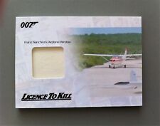 James Bond Archives 2014 Relic Card JBR30 Franz Sanchez Airplane Window #021/400