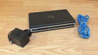 D-Link DGS (DGS2208) 8-Ports External Gigabit Switch Version D1 WIth AC Power  - Image 1 of 4