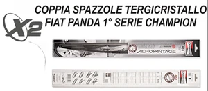 2X SPAZZOLA TERGICRISTALLO ANTERIORE CHAMPION FIAT PANDA 141A 1°SERIE OE71804097 - Imagen 1 de 6