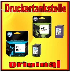 Original. Cartuchos HP 21 22XL Officejet 4315 4355 J3680 J5520 PSC 1402 1410 - Imagen 1 de 4