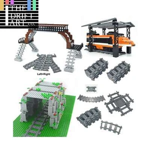 Pistas de puente con roca para LEGO Kit Juegos de bloques de construcción de trenes Hágalo usted mismo - ¡20 juegos! - Imagen 1 de 28