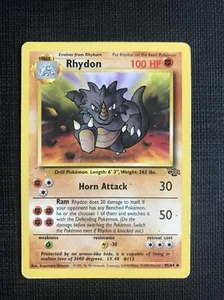 Rhydon 45/64 Uncommon | Jungle Set | WOTC 1999 | Pokemon Card | Used - Picture 1 of 6
