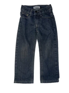 Loose Thread Quality Denim Kids Girls Jeans 100% Cotton Size 4 - Picture 1 of 6
