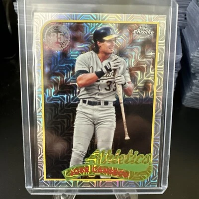 JOSE CANSECO 2024 TOPPS SERIES 2 CHROME 35TH ANNIVERSARY #2T89C-46 - Image 1 of 2
