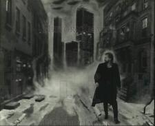 1993 Press Photo Tim Livingston on cover of GhostRunner album coverart
