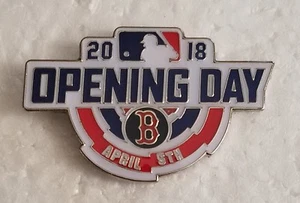 Boston Red Sox 2018 Opening Day APRIL 5th Lapel Pin - Picture 1 of 1