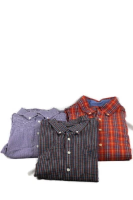 Camisa de vestir grande Chaps Dockers Roundtree & Yorke para hombre con botones 006 Foto 1 de 4