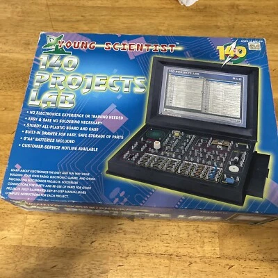 Young Scientist 140 Project Lab Electronics Radio Solderless Connections - Image 1 of 4