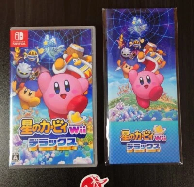 Nintendo Kirby's Dream Land Wii Deluxe Switch + NOTA OFICIAL ENVÍO GRATUITO Foto 1 de 4